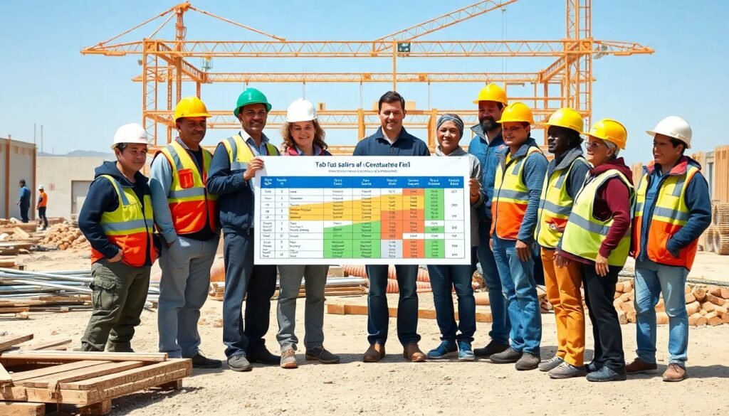 Qué es la tabla salarial de construcción civil CAPECO Perú