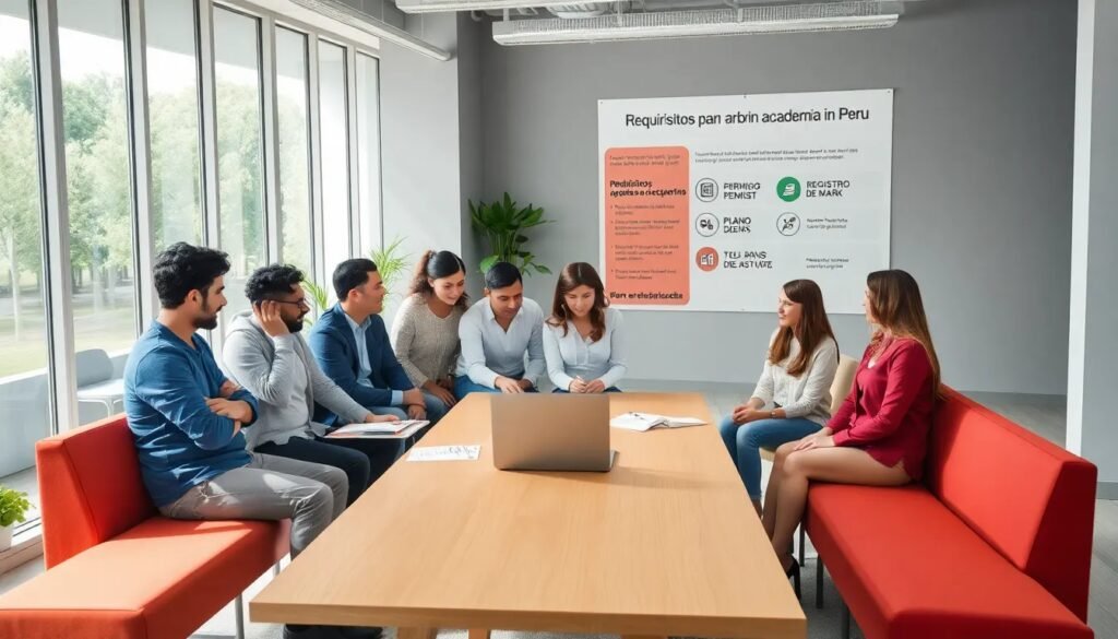 Requisitos para abrir una academia en Perú